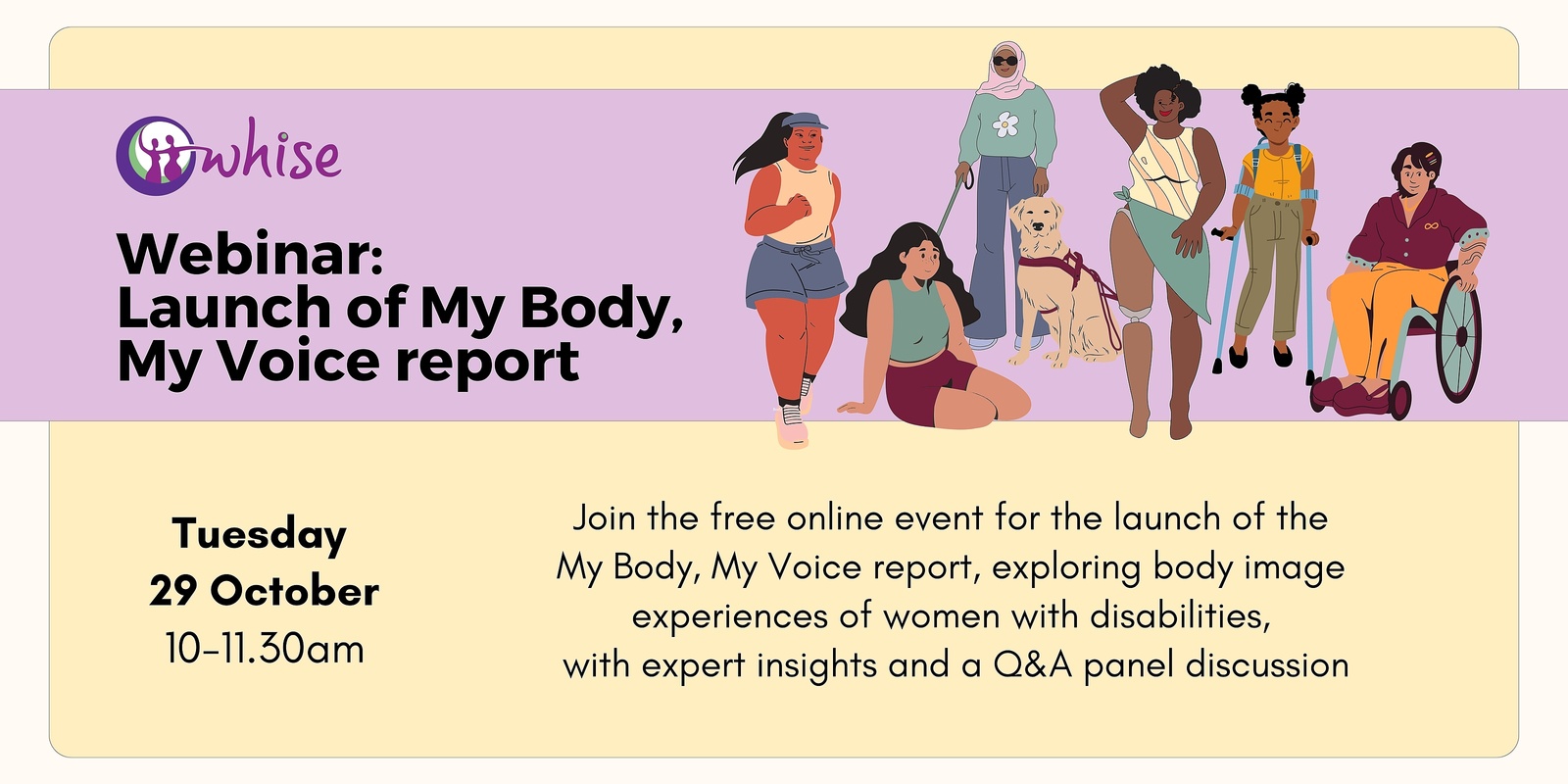 Banner image for Launch Event: My Body, My Voice Report