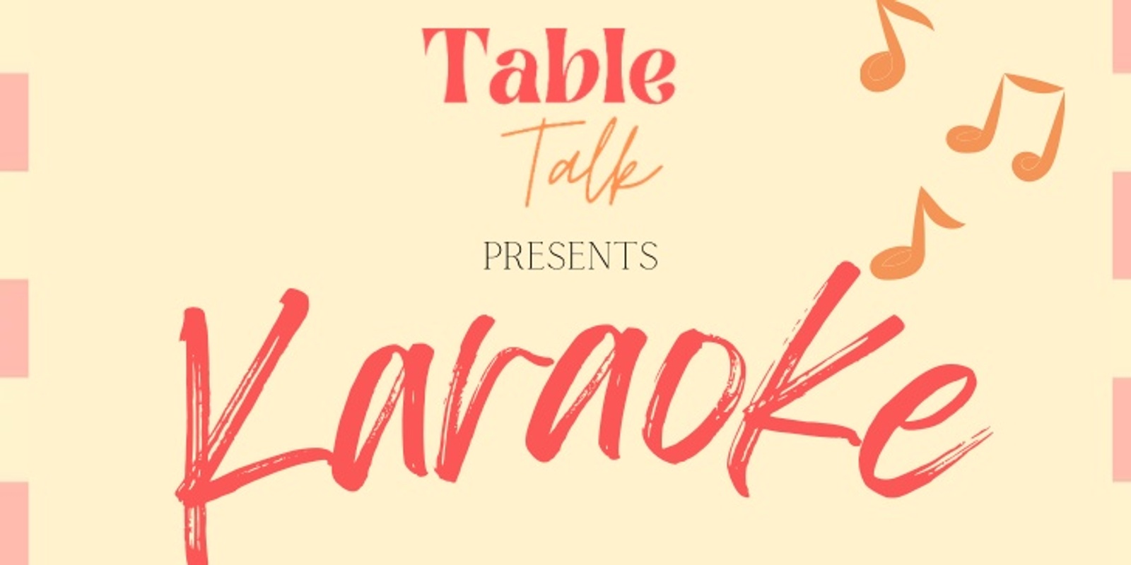 Banner image for Table Talk Karaoke 