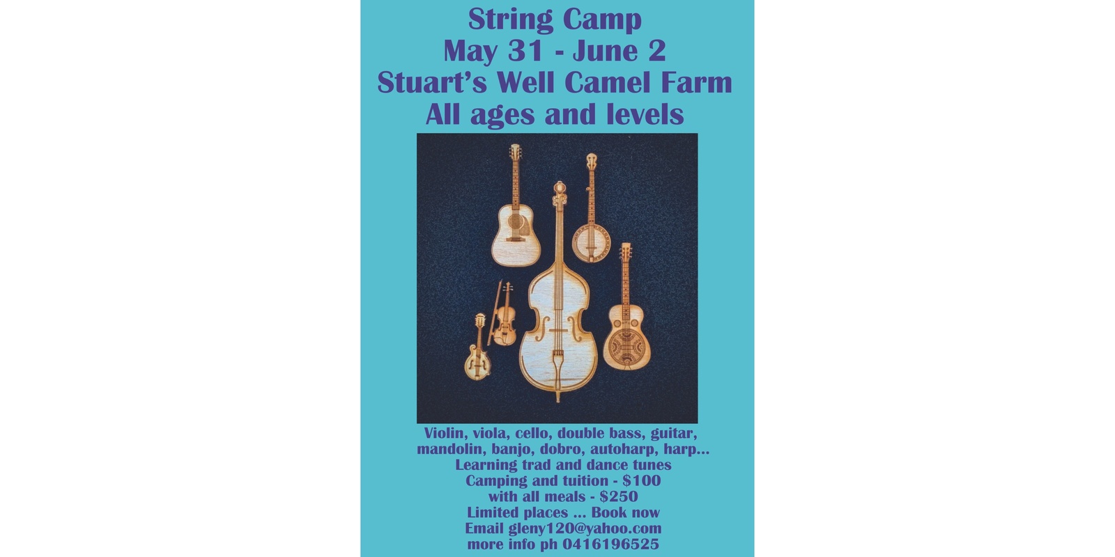 Banner image for String Camp at Stuart's Well