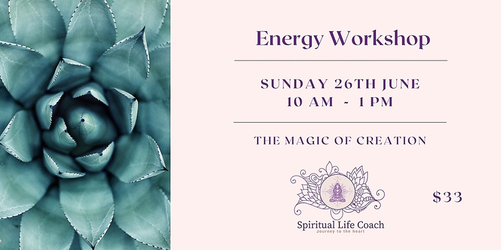 Banner image for Energy Workshop: The Magic Of Creation