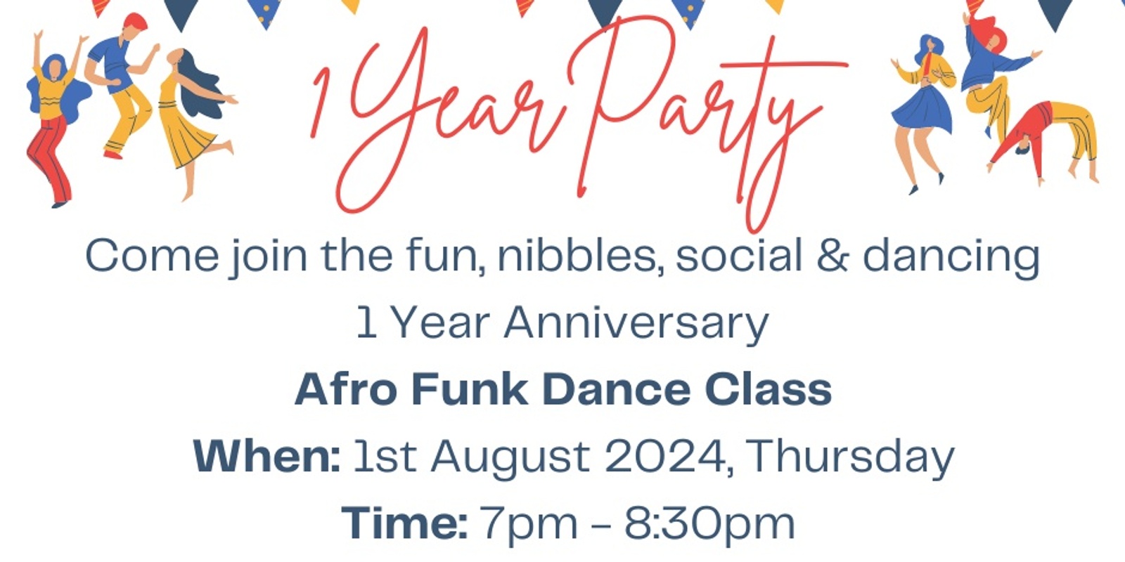 Banner image for Afro Funk Dance Party - 1 Year Celebration