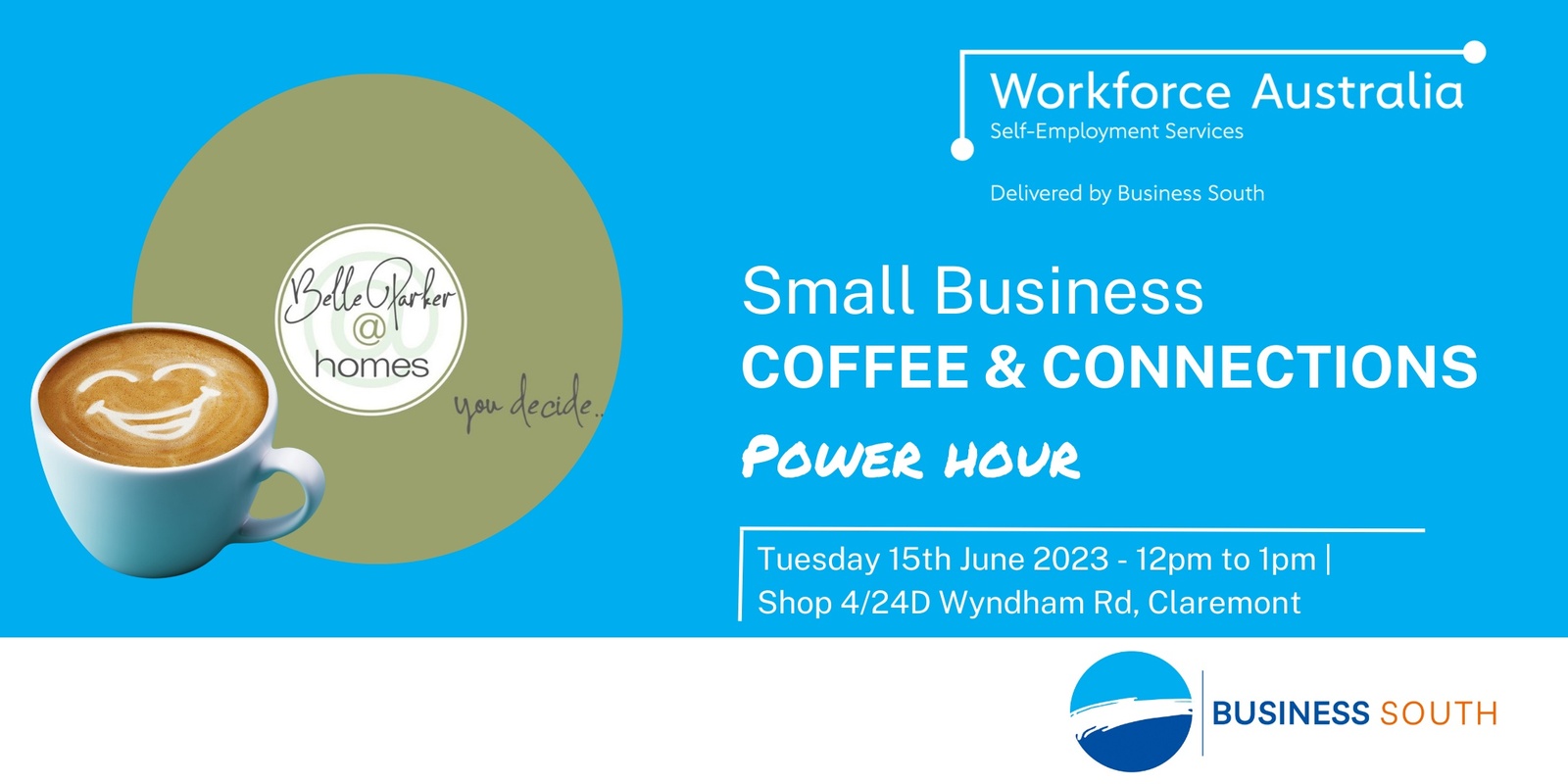 Banner image for Small Business Coffee & Connections - Claremont