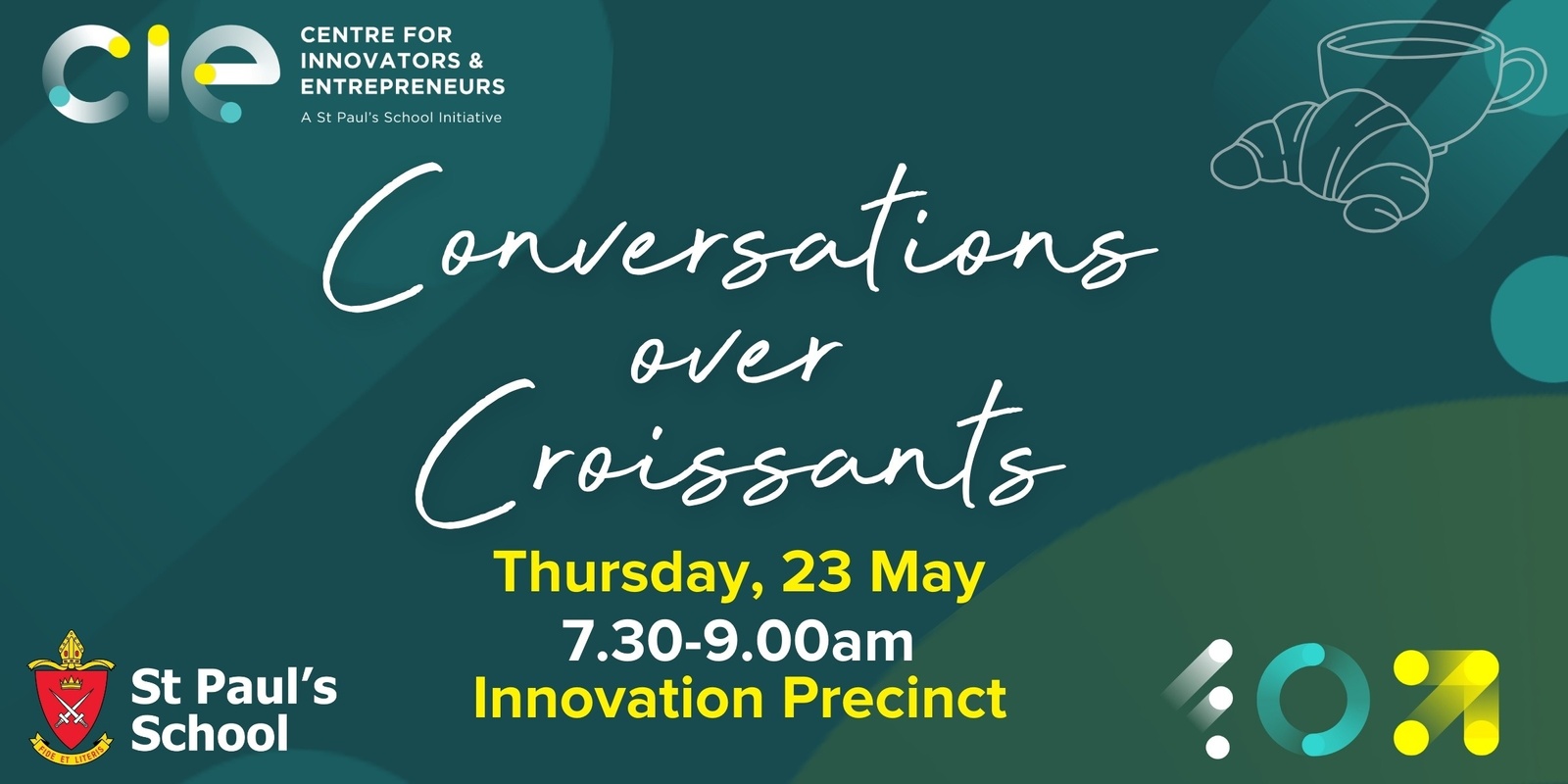 Banner image for Conversations over croissants – How to support your child’s entrepreneurial ambition 