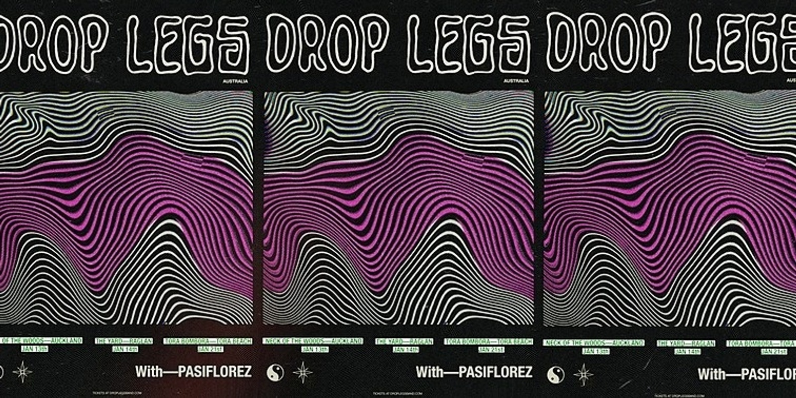 Banner image for Drop Legs & Pasiflorez in Raglan