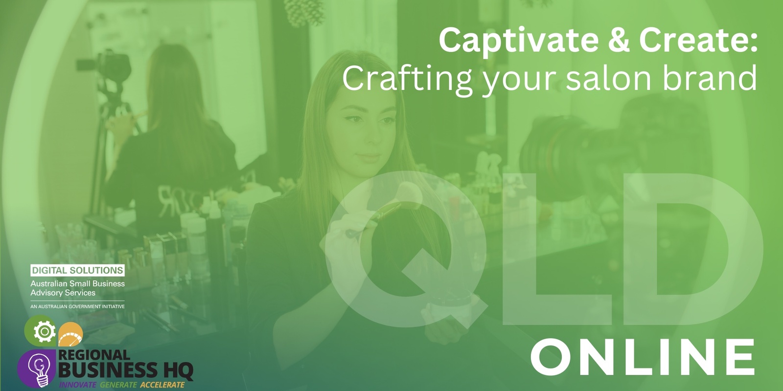 Banner image for Captivate & Create: Crafting your salon brand