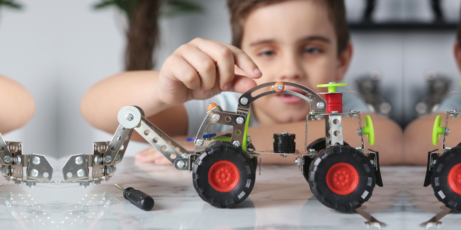 Banner image for School Holidays - Meccano Marvels - Ages 8-12 @ Casula Library