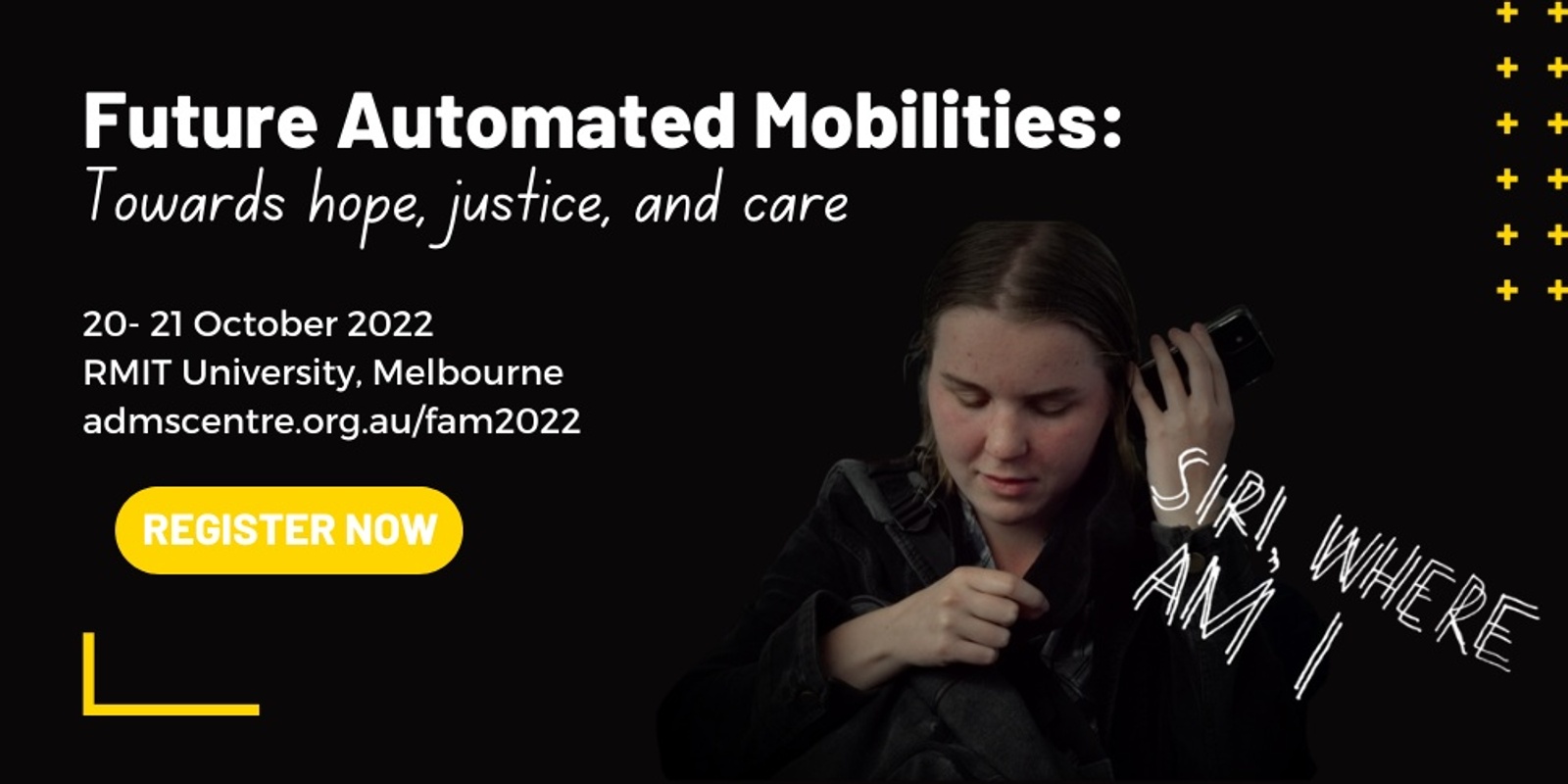 Banner image for Future Automated Mobilities: towards hope, justice, and care
