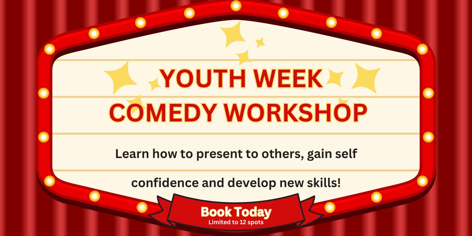 Banner image for Youth Week Comedy Workshop - Batlow