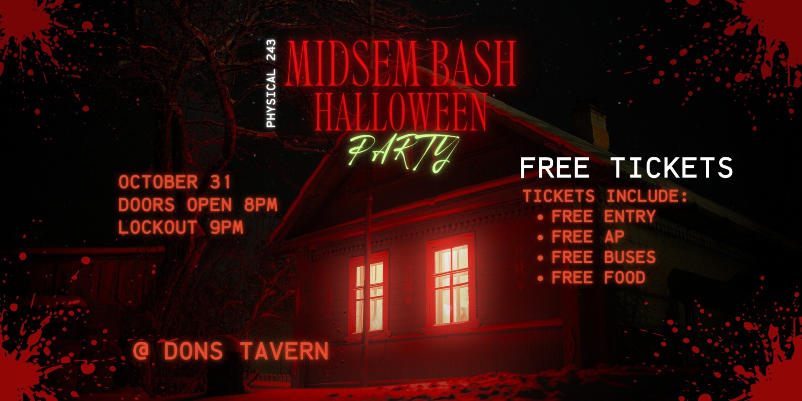 Banner image for Halloween Bash