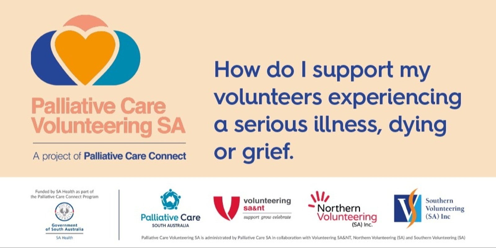 Banner image for How do I support my volunteers experiencing a serious illness, dying or grief online?