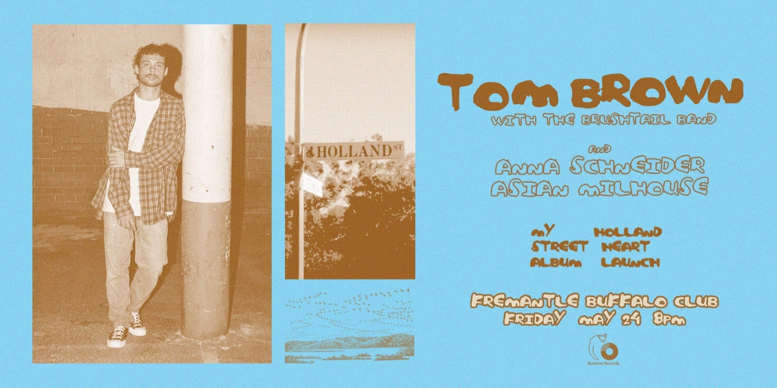 Banner image for Tom Brown - My Holland Street Heart - Album Launch