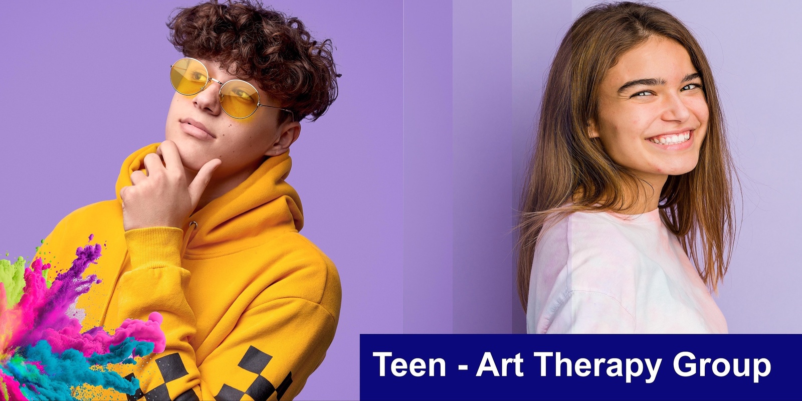 Banner image for ART THERAPY  -  Teens Group - 22, 25, 26 April 2024