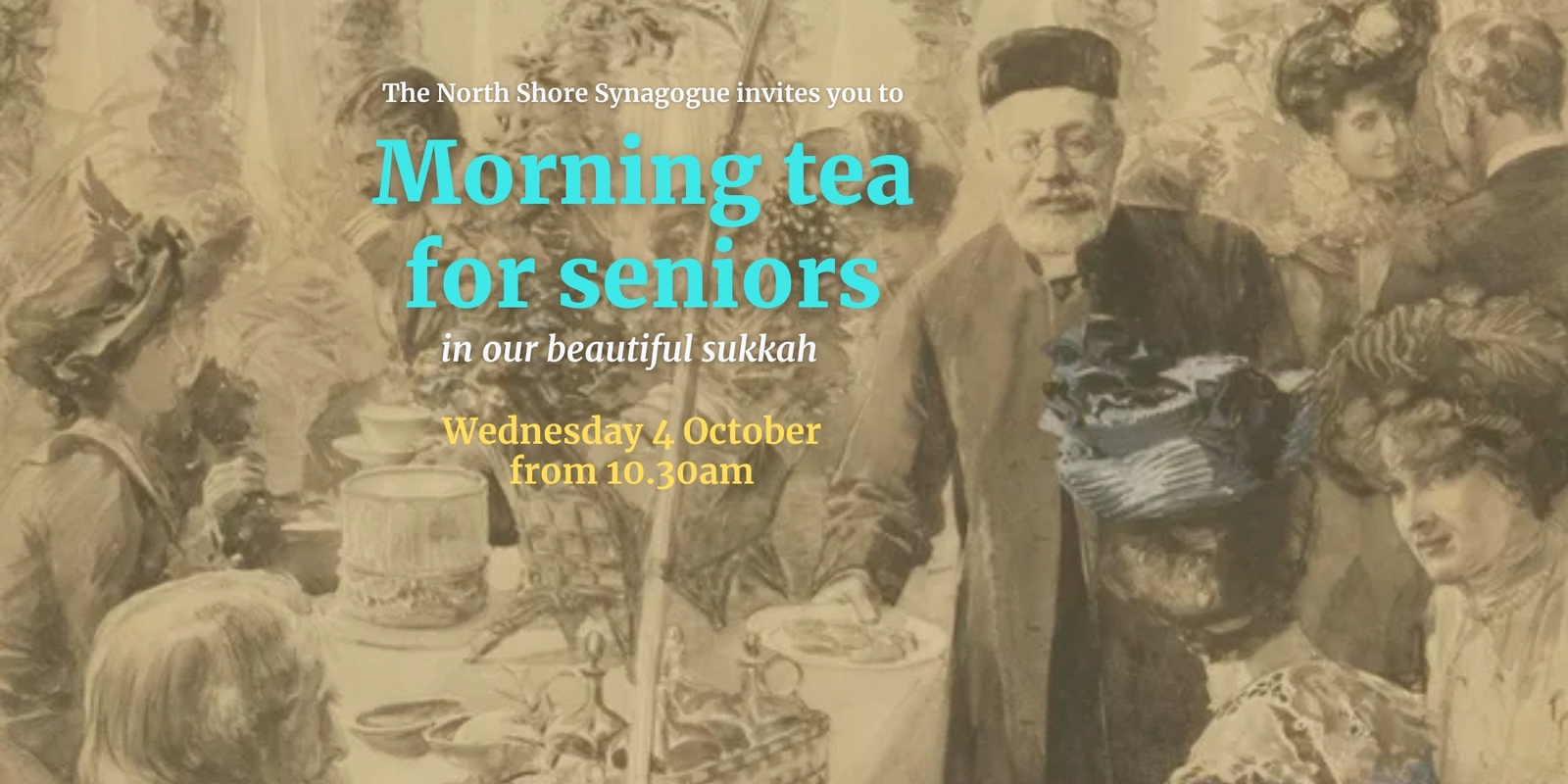 Banner image for Sukkot Morning Tea for Seniors