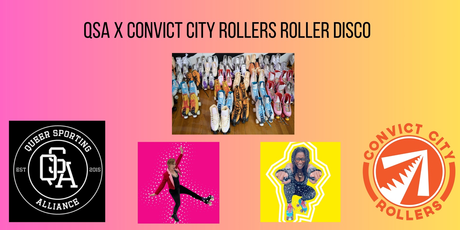 Banner image for QSA X Convict City Rollers Roller Disco 