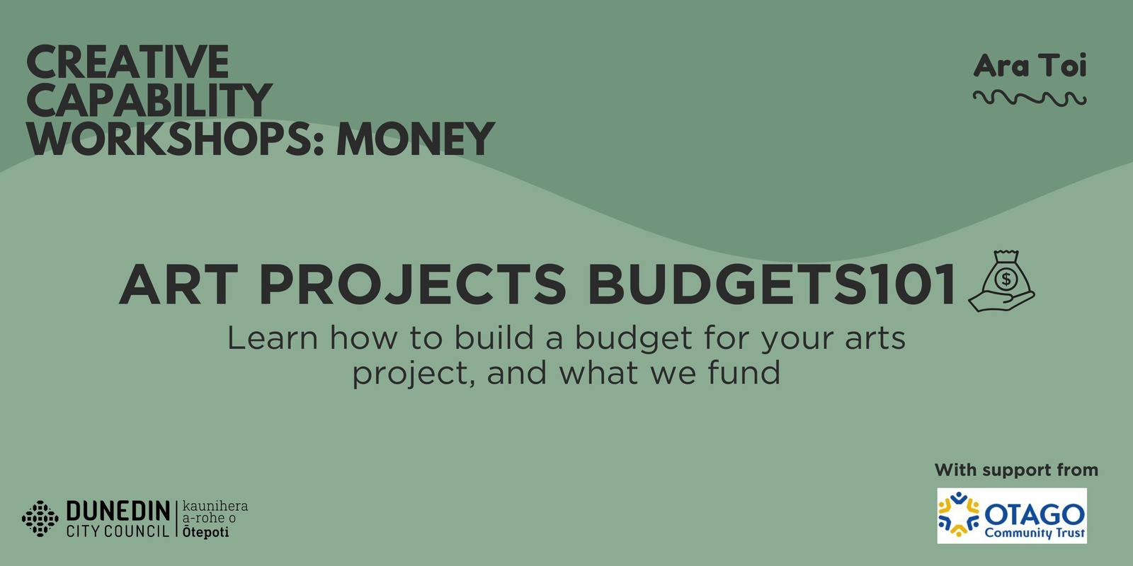 Banner image for Arts Project Budgets101