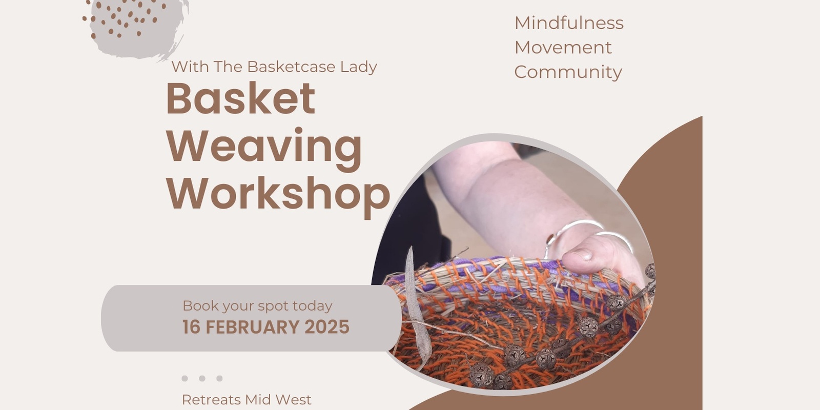 Banner image for Basket Weaving Workshop