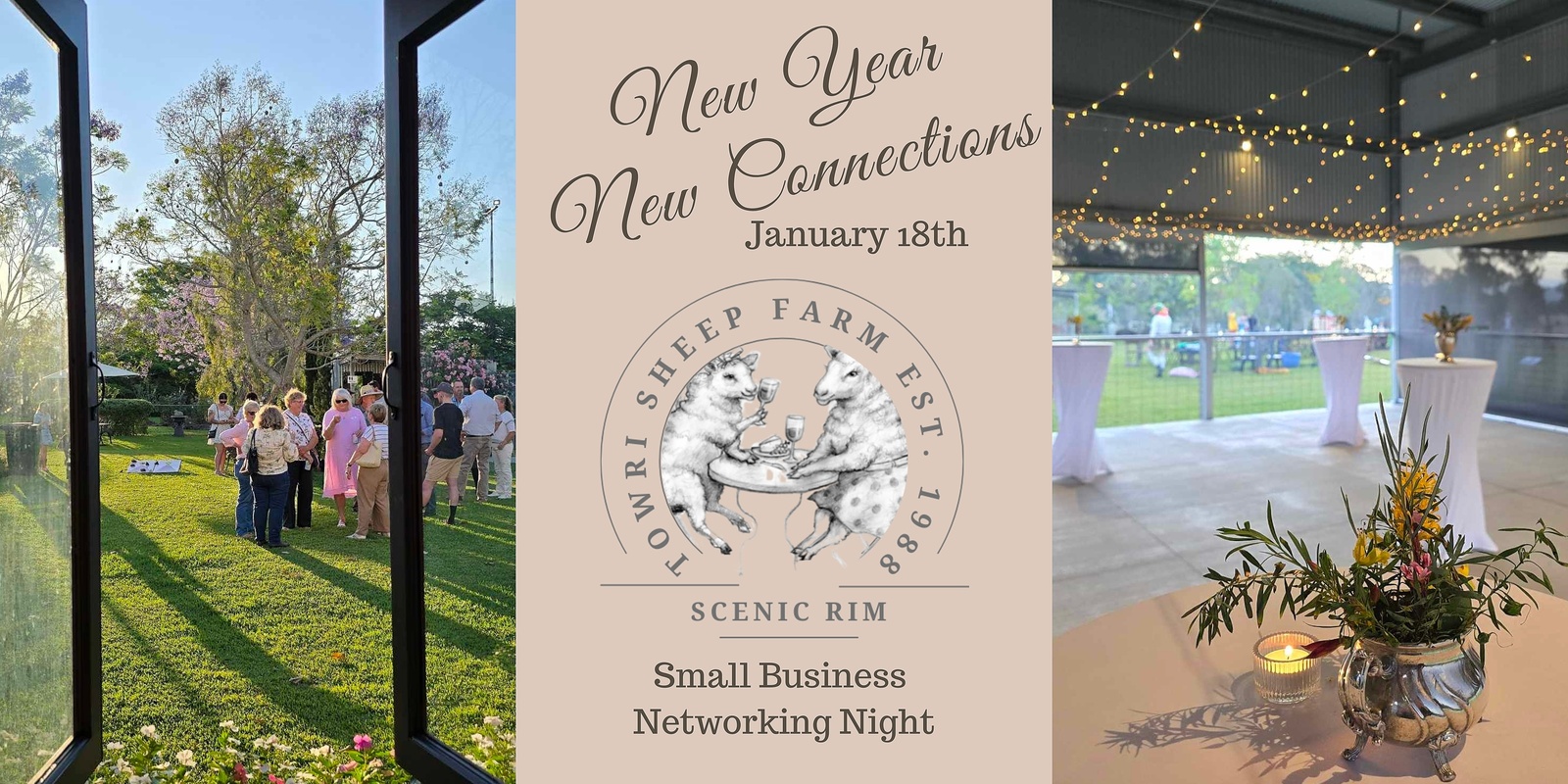 Banner image for New Year-New Connections "Small Business Networking Night"