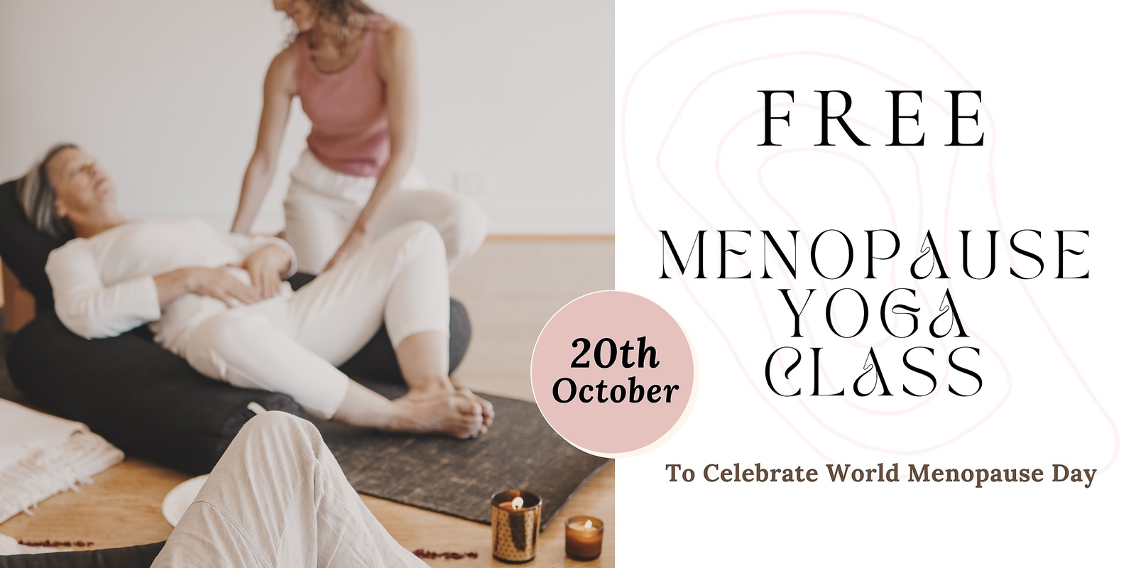 Banner image for FREE Menopause Yoga Class!