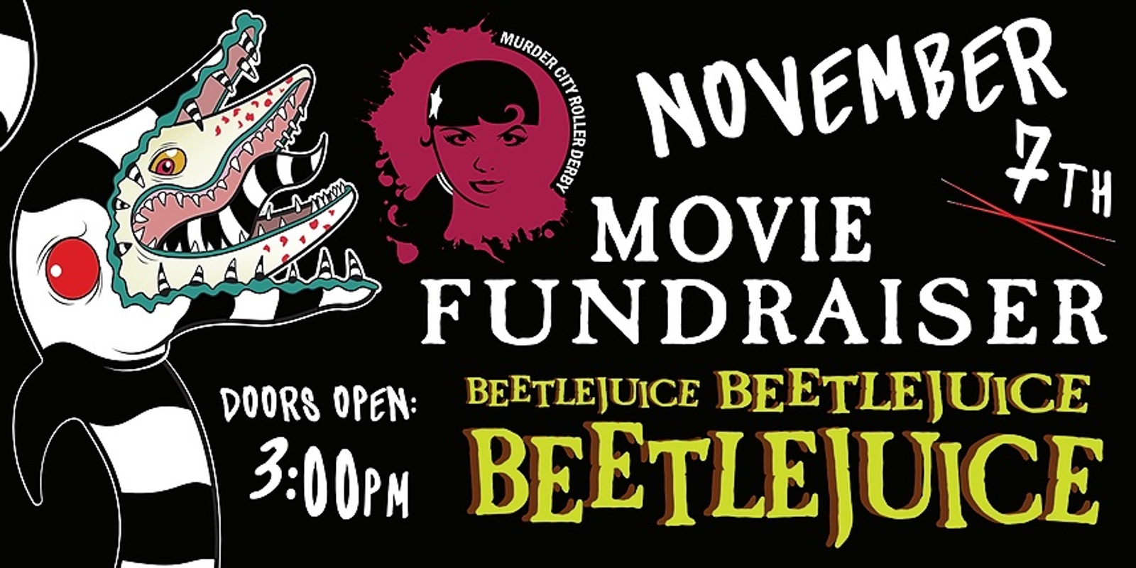 Beetlejuice - MCRD Movie Fundraiser | Humanitix