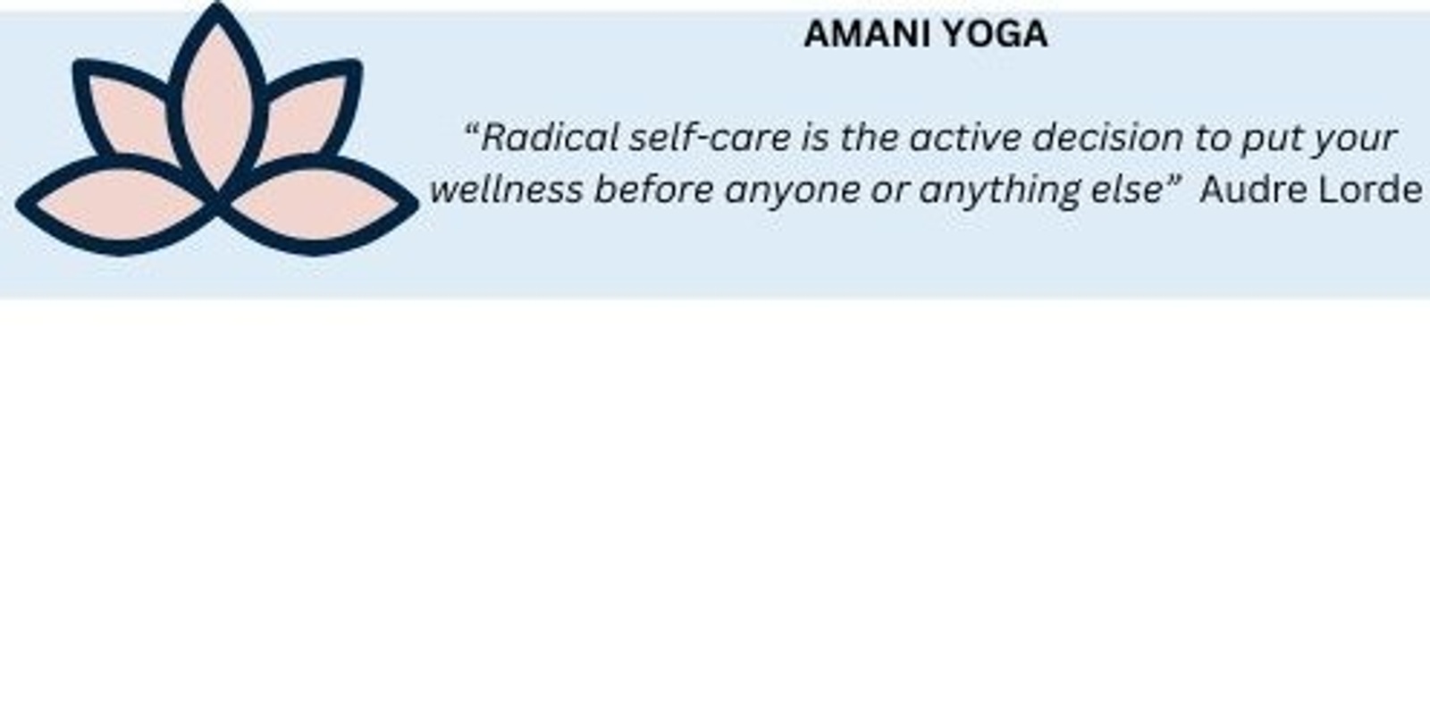 Banner image for AMANI YOGA   Restorative yoga for racial stress injury 
