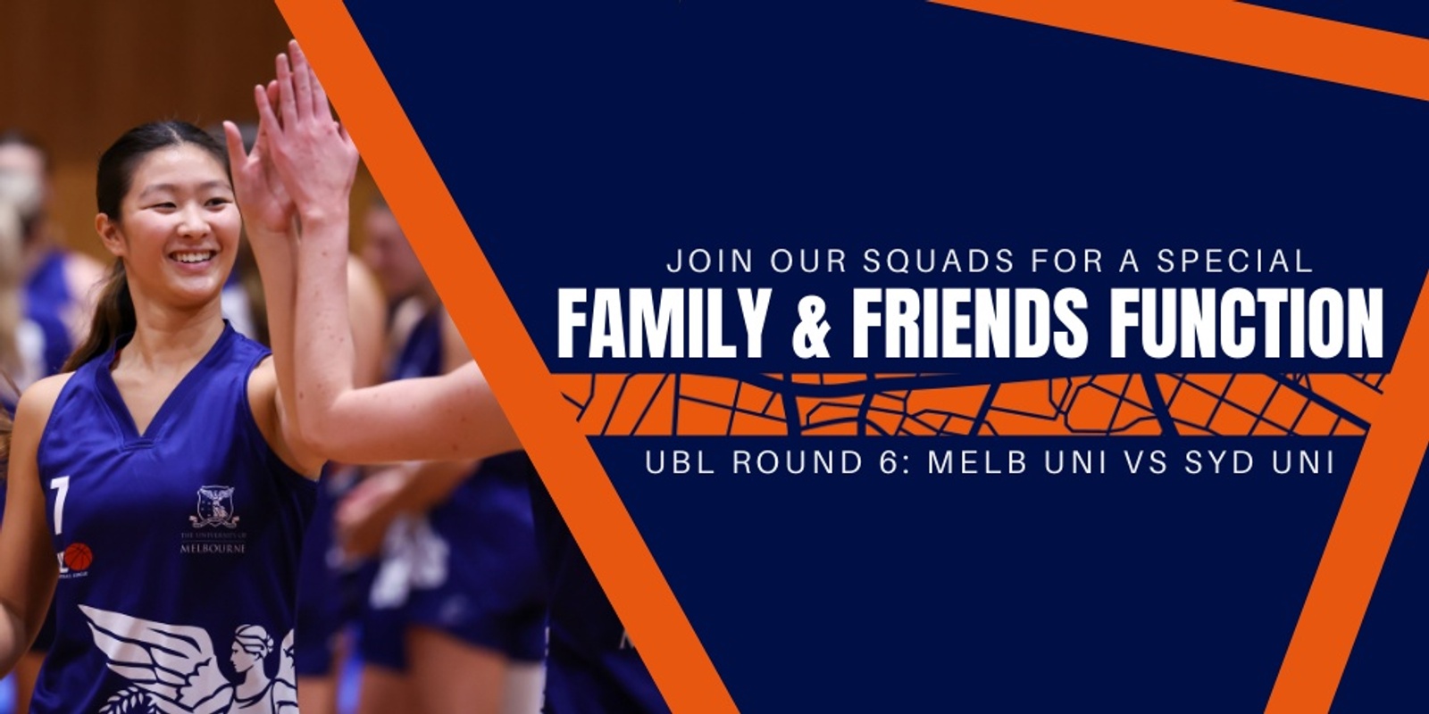 Banner image for UBL Friends and Family Round: Melbourne Uni vs Sydney Uni