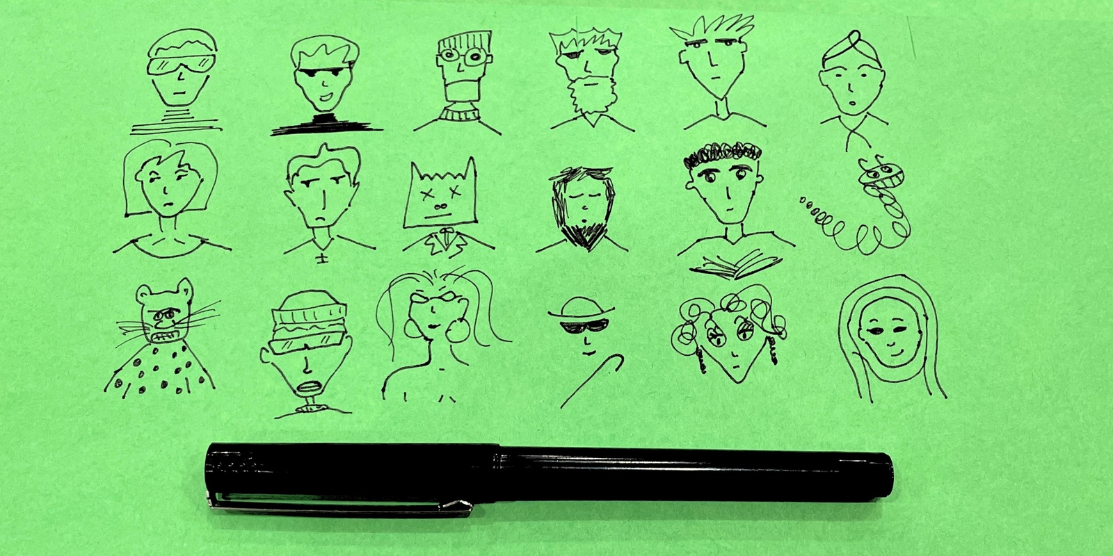 Banner image for Drawing Basics: Expressive Characters and Avatars with Pouya