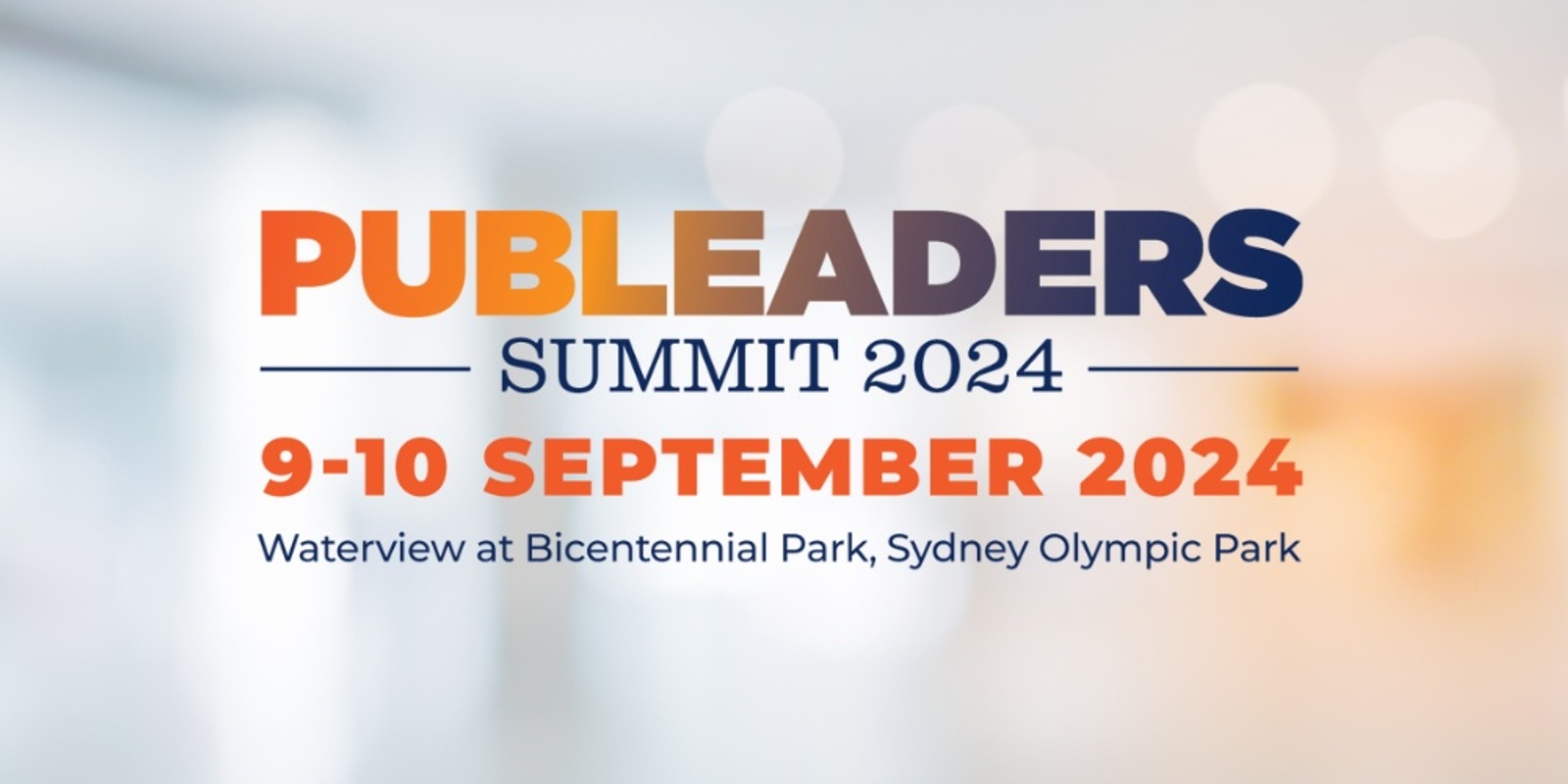 Banner image for 2024 Pub Leaders Summit 