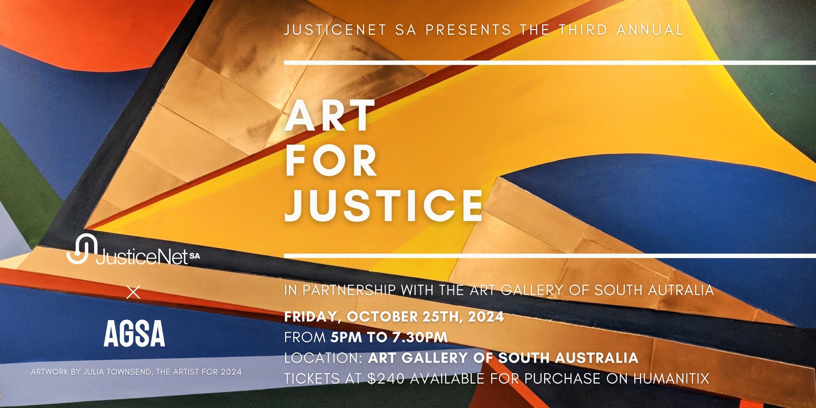 Banner image for Art for Justice 2024