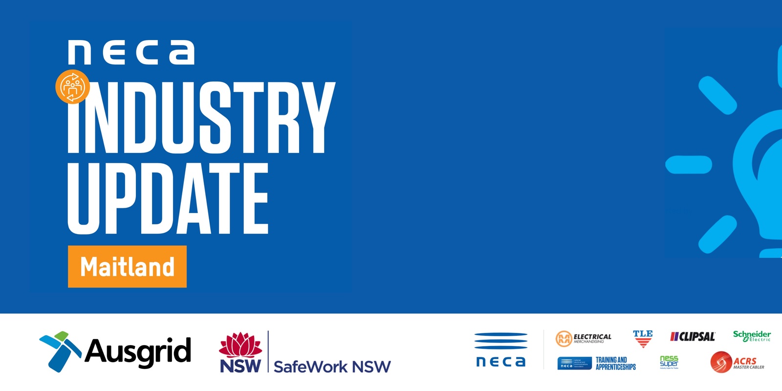 Banner image for NECA NSW Industry Update - Maitland