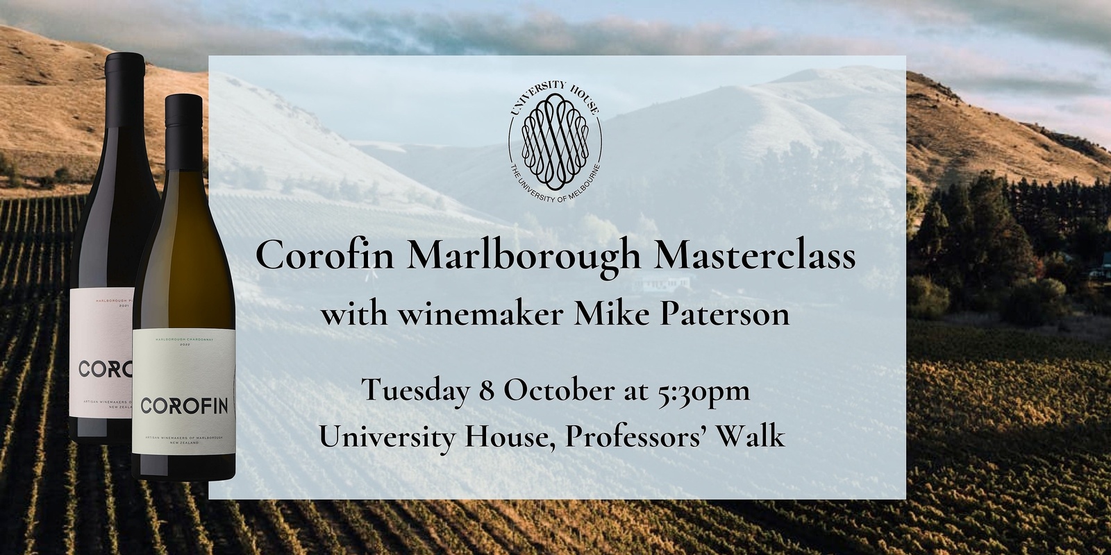 Banner image for Corofin Marlborough Masterclass