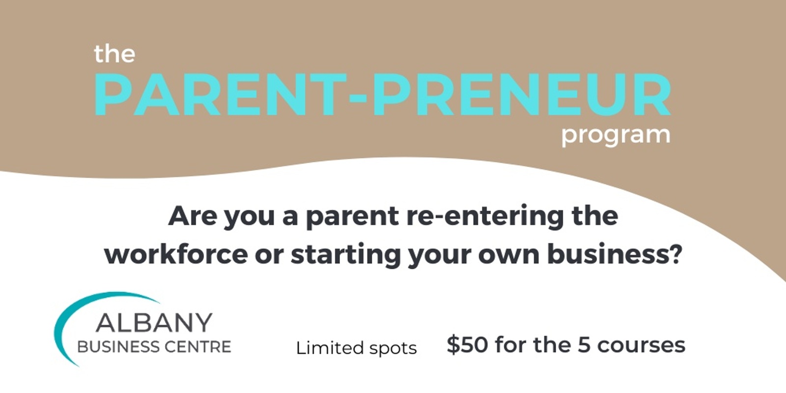 Banner image for The Parent-Preneur Program