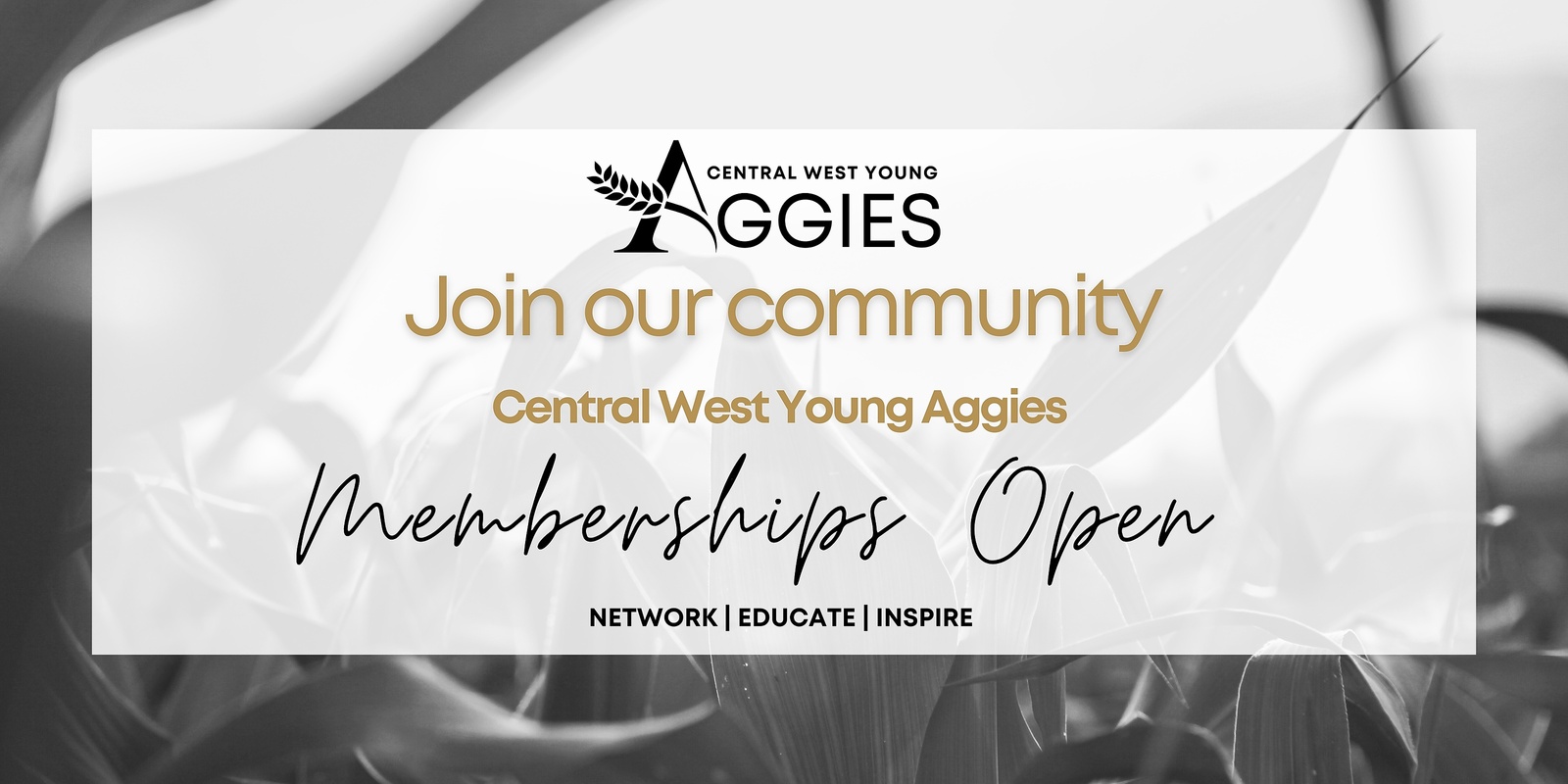 Banner image for Central West Young Aggies Membership 