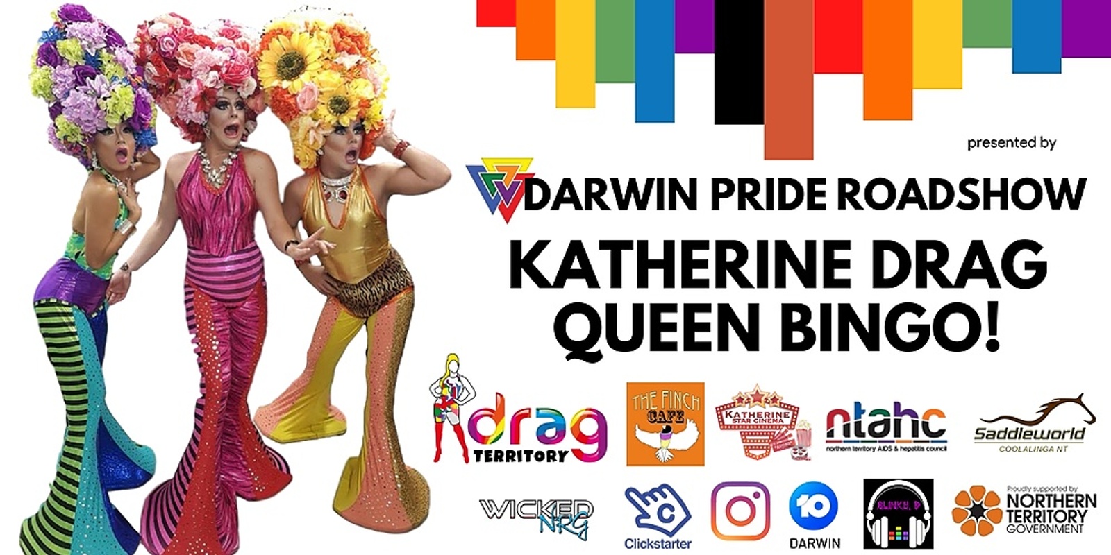 Banner image for Drag Queen Bingo - Darwin Pride Roadshow - Katherine