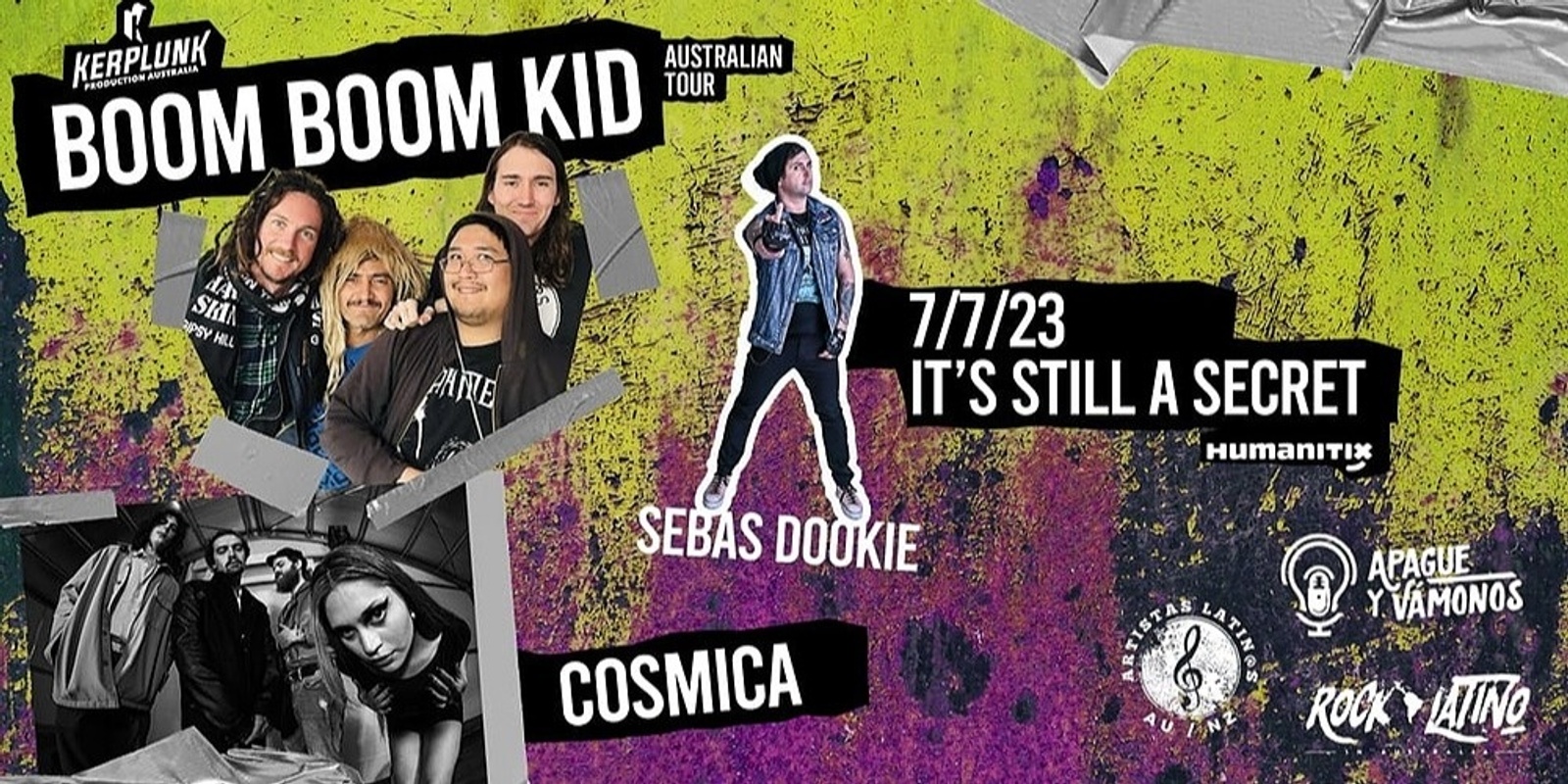 Banner image for Boom Boom Kid ( Australian tour)