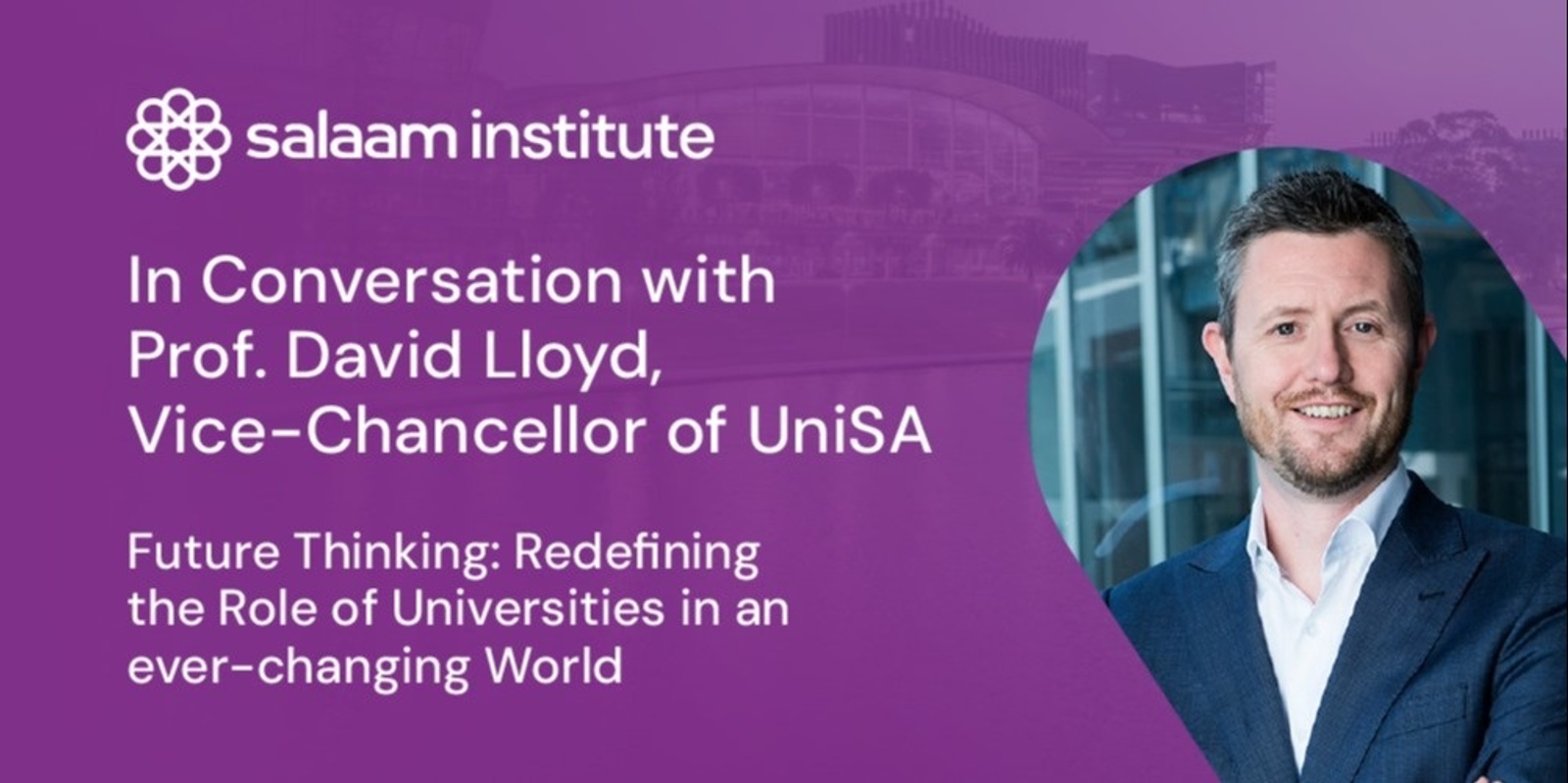 Banner image for Future Thinking: Redefining the Role of Universities in an Ever-changing World