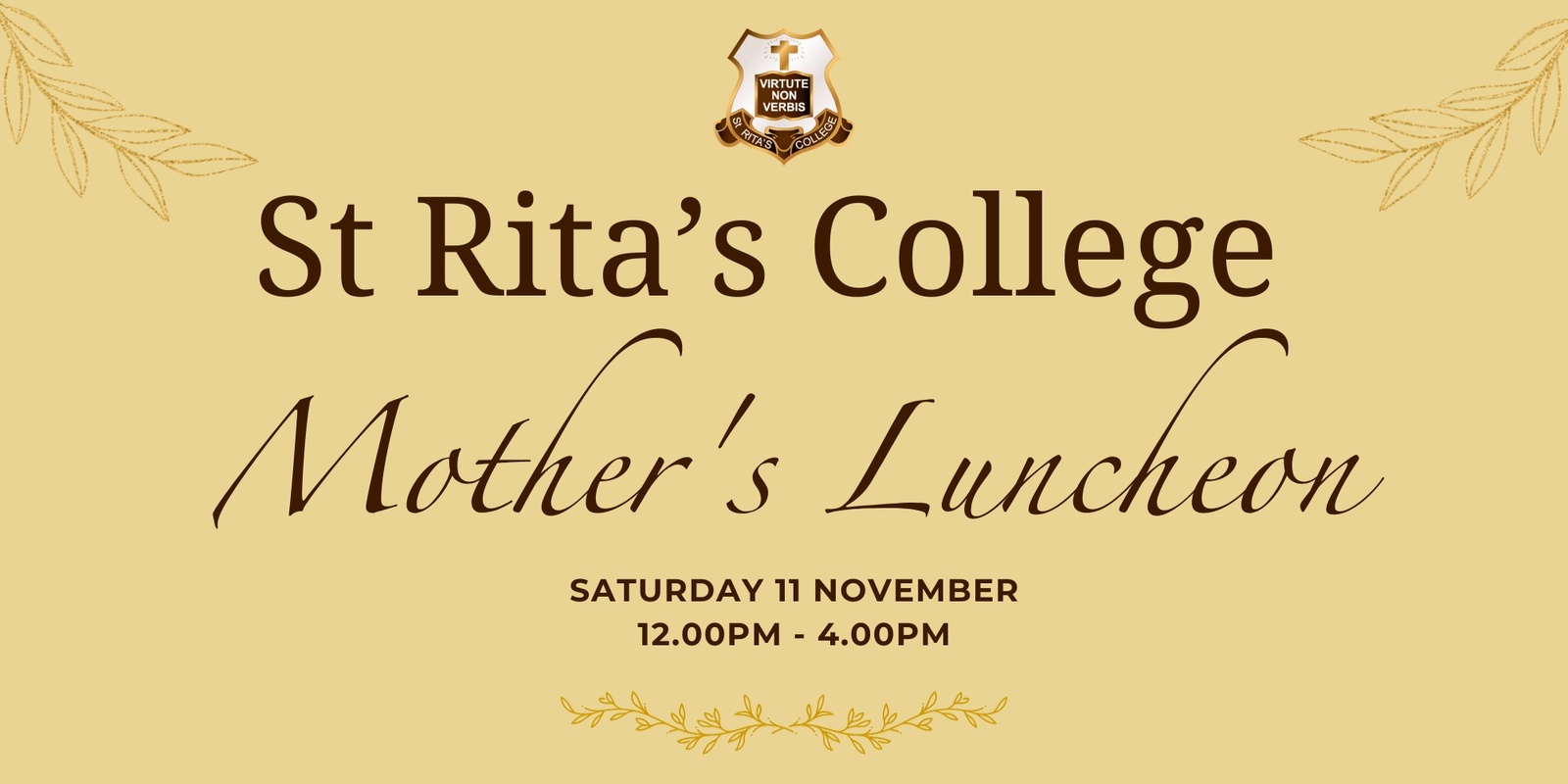 Banner image for Mother's Luncheon