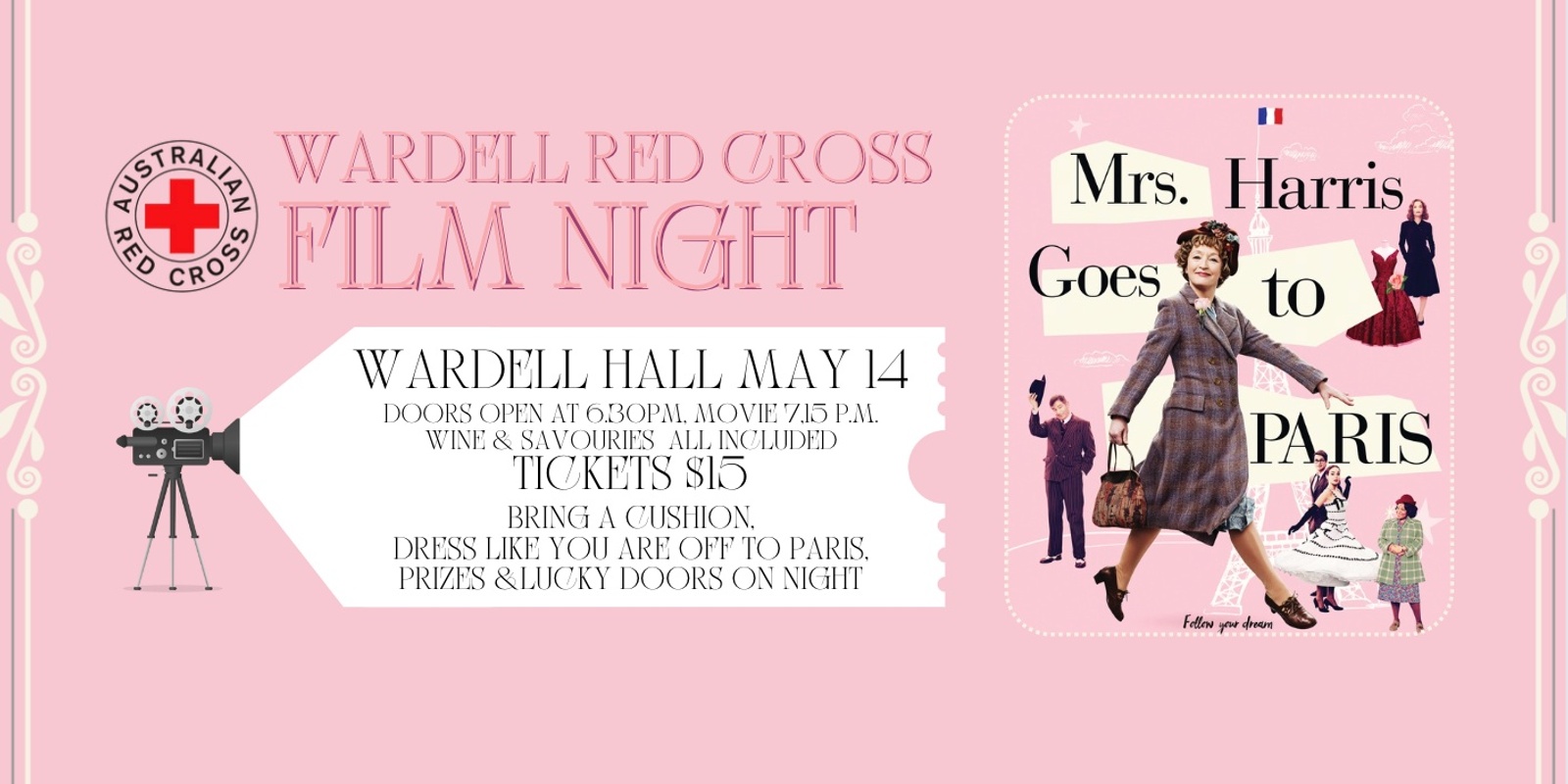 Banner image for Wardell Red Cross Film Night
