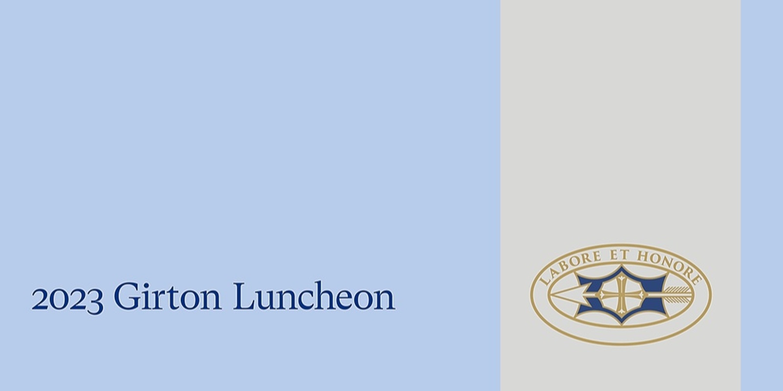 Banner image for 2023 Girton Luncheon 