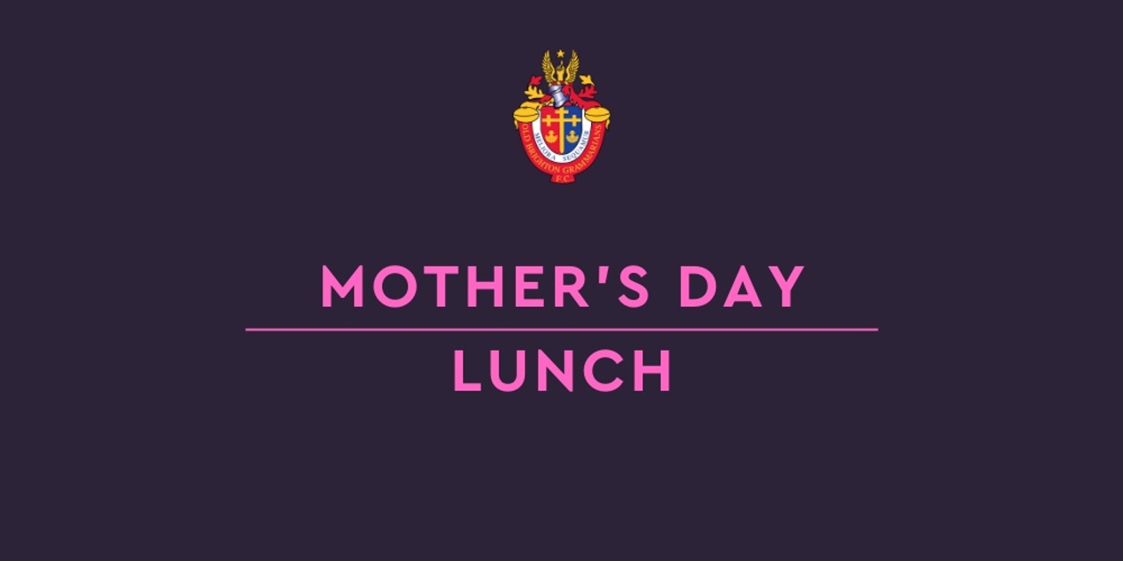 Banner image for 2024 | Mother's Day Lunch - R4 vs Fitzroy FC
