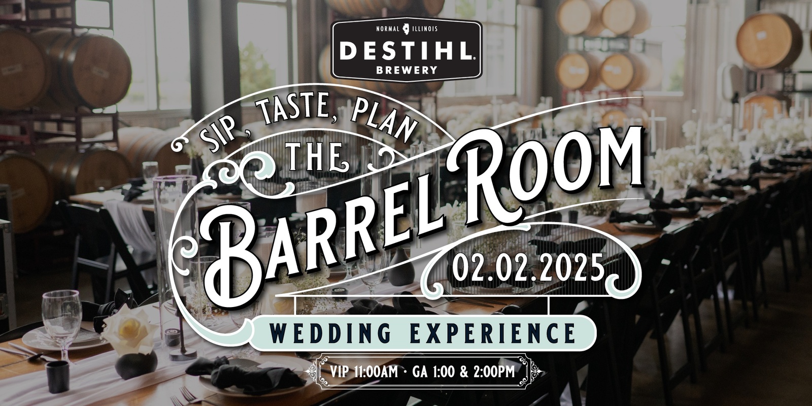 Banner image for The Barrel Room Wedding Experience