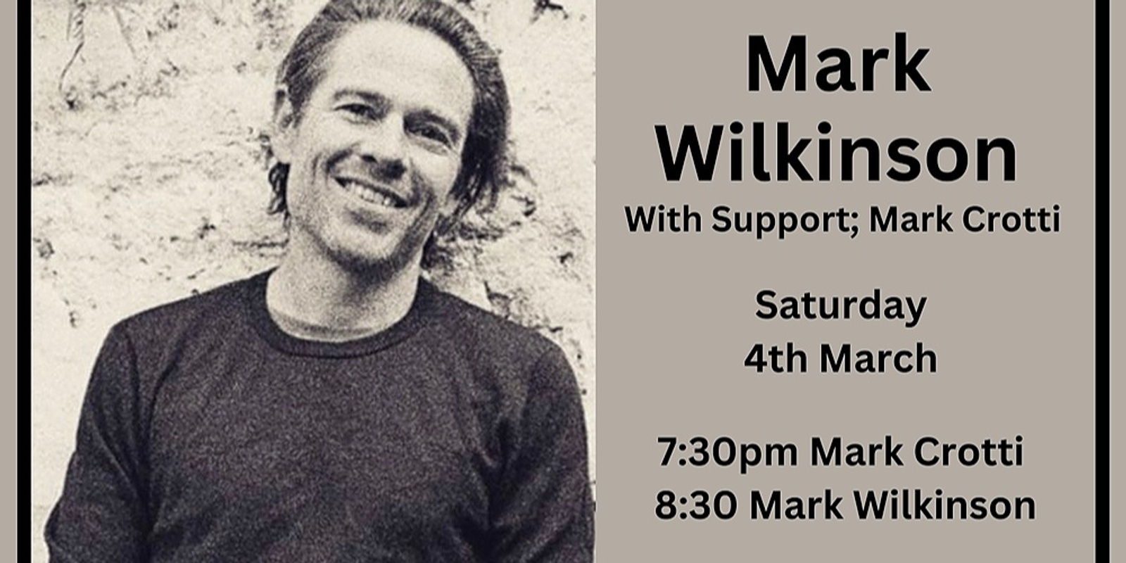 Banner image for Mark Wilkinson 