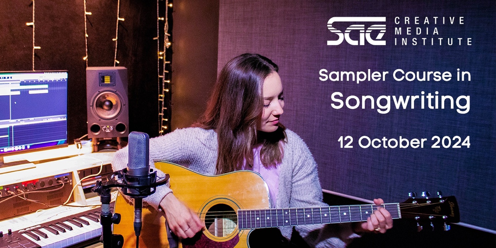 Banner image for Sampler Course in Songwriting