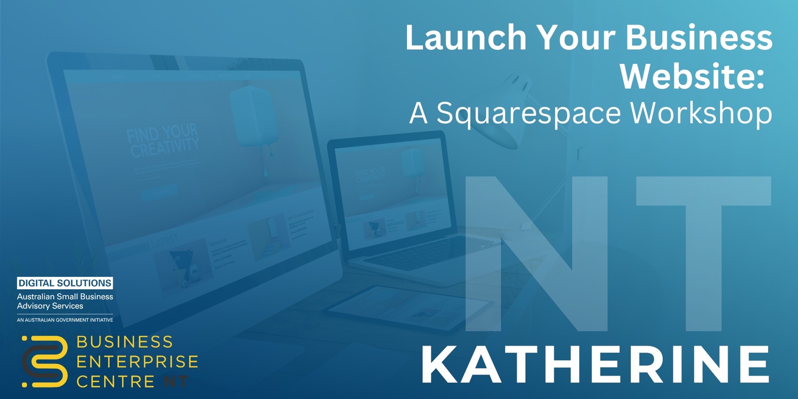 Banner image for Launch Your Business Website: A Hands-On Squarespace Workshop - Katherine