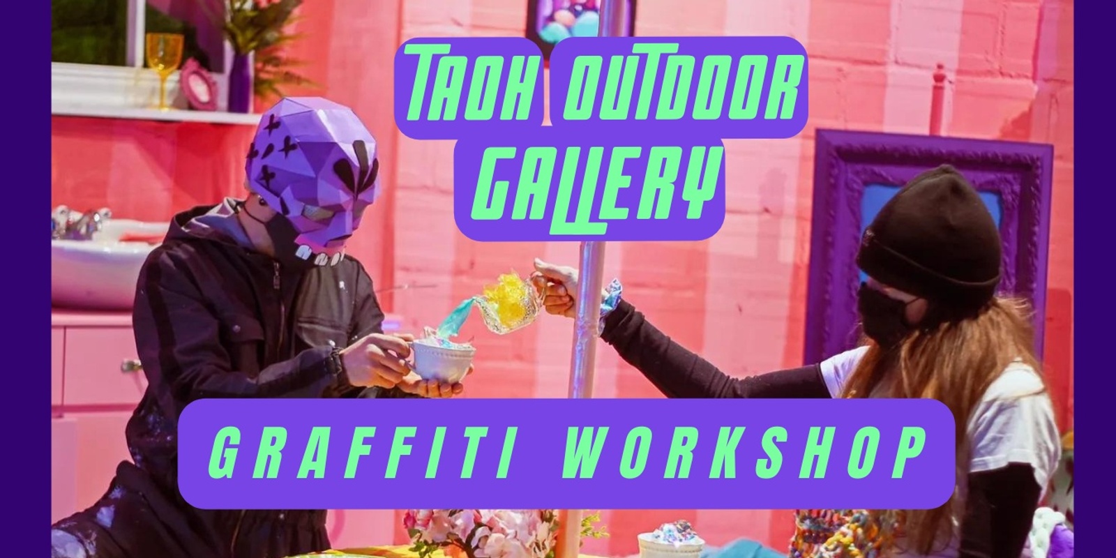 Banner image for GRAFFITI WORKSHOP WITH ARKO AND LUVLY