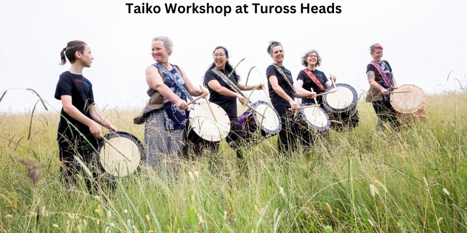 Banner image for Taiko workshop at Tuross Heads
