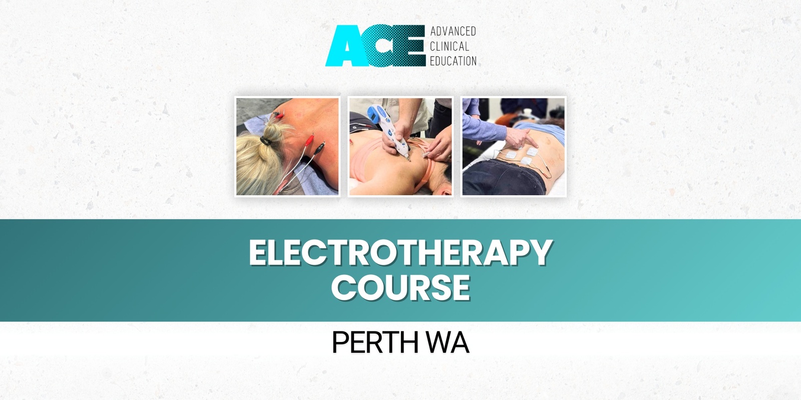 Banner image for Electrotherapy Course (Perth WA)