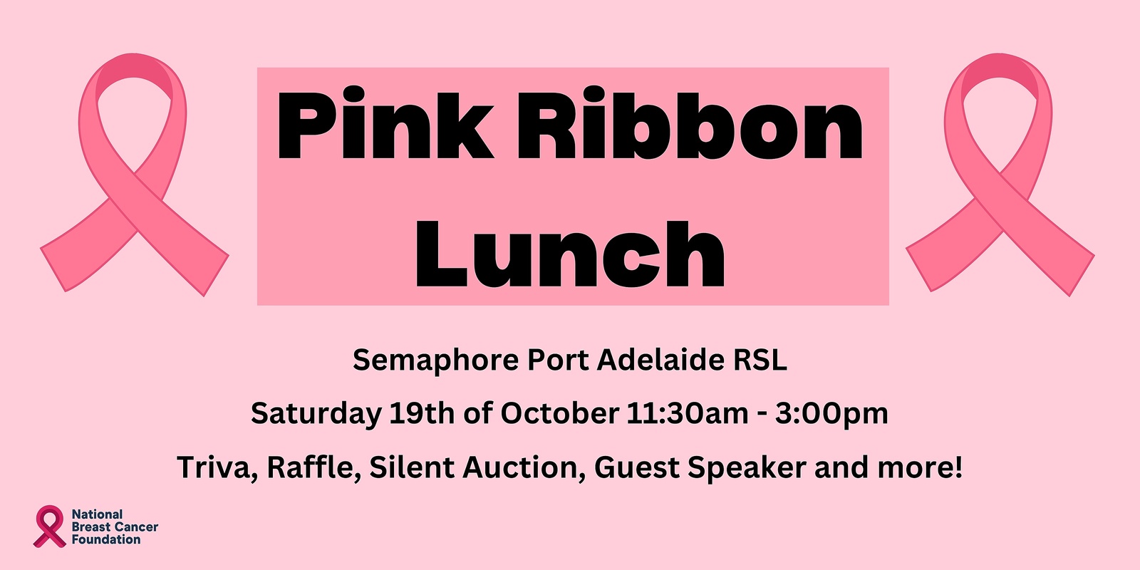 Banner image for Pink Ribbon Lunch