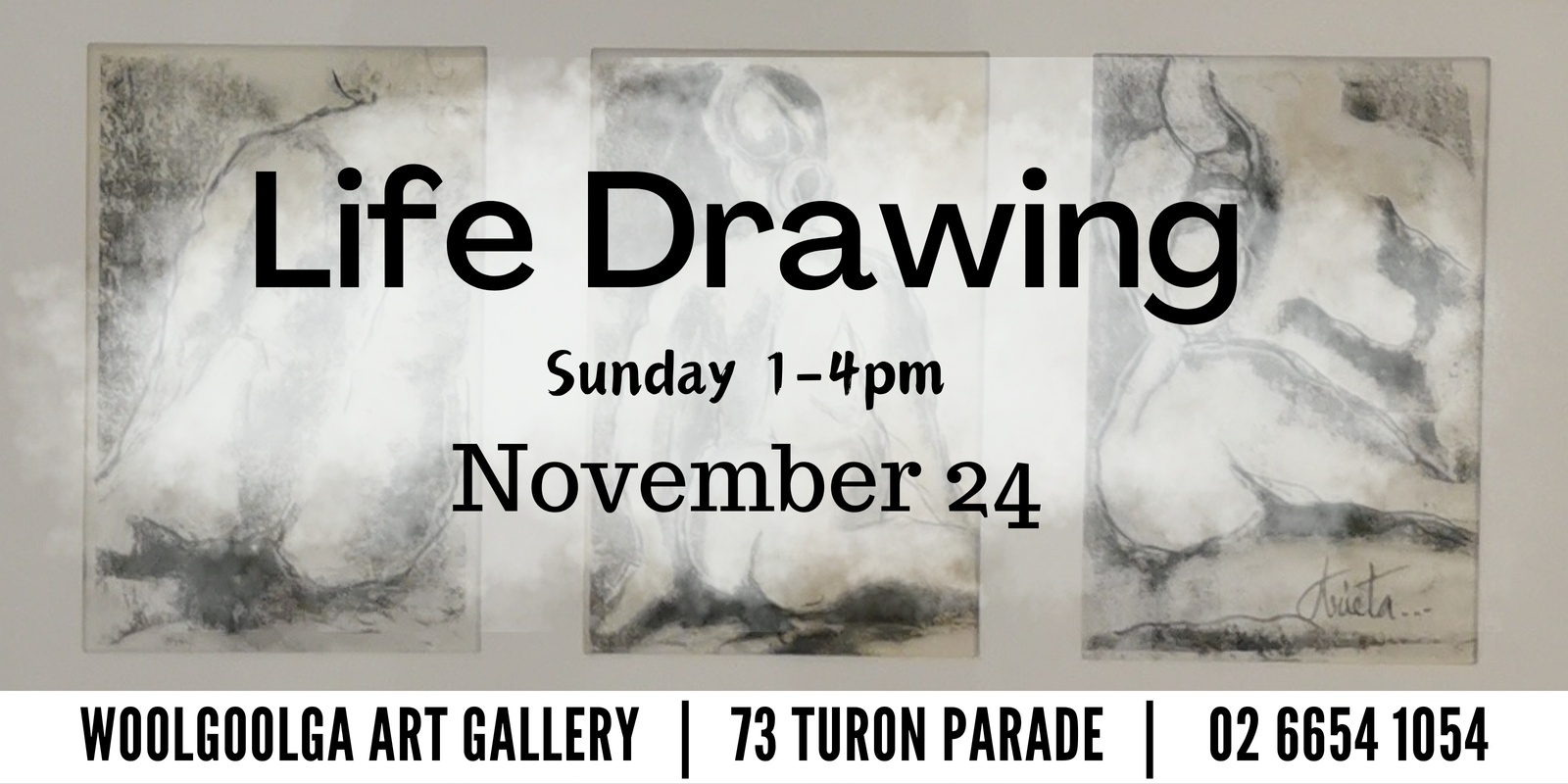 Banner image for Life Drawing Session - 3 hours (November 24)