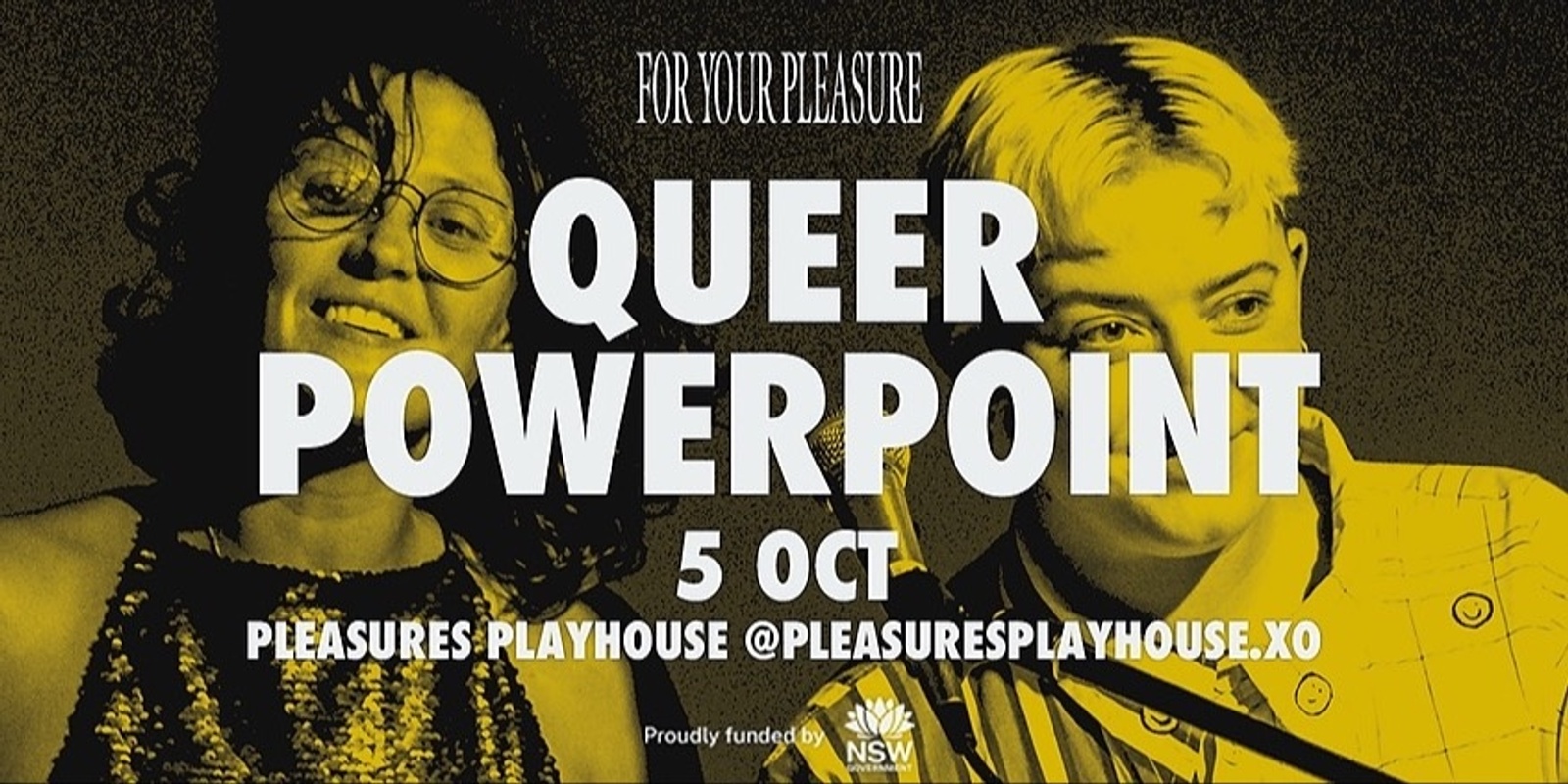 Banner image for QUEER POWERPOINT @PLEASURES PLAYHOUSE