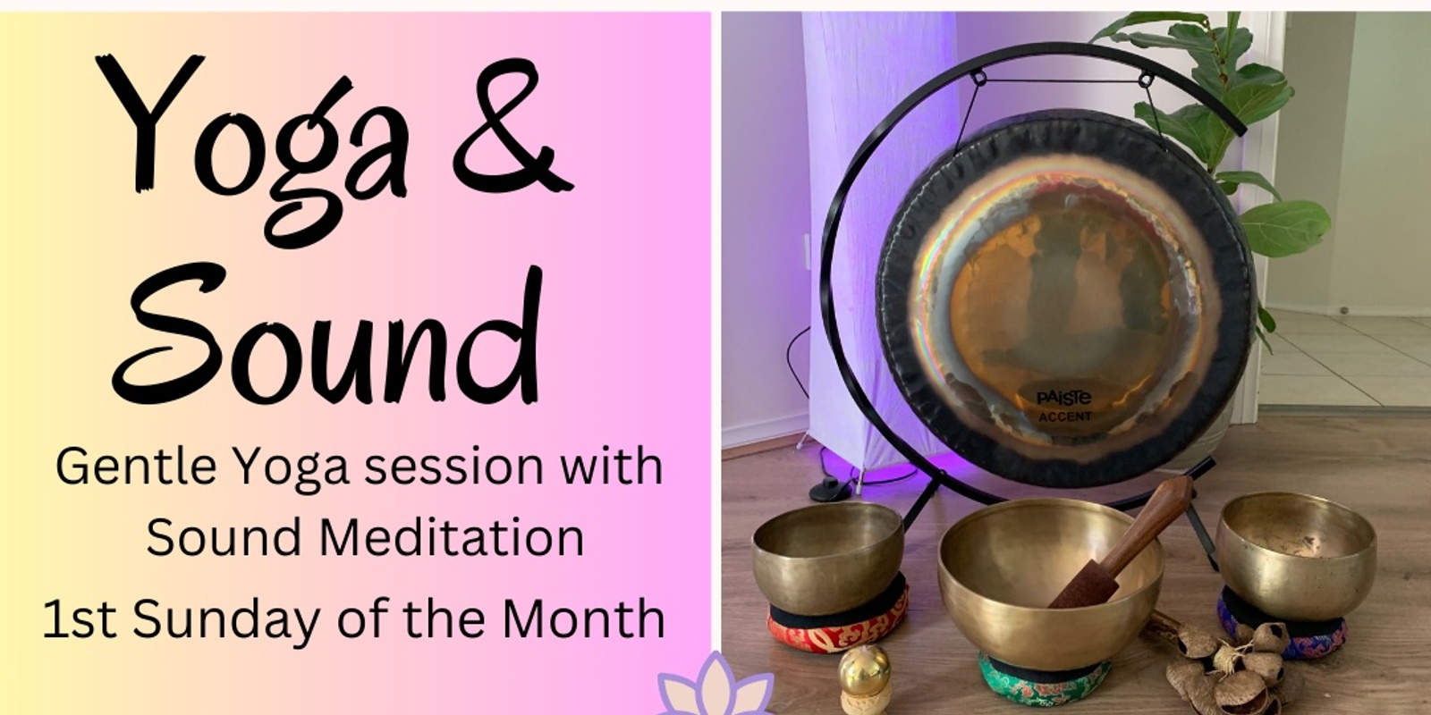 Banner image for Yoga & Sound